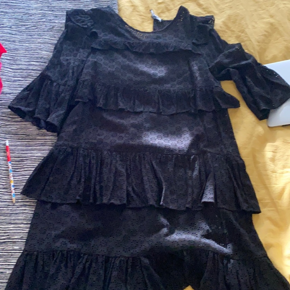 Madewell ruffled dress